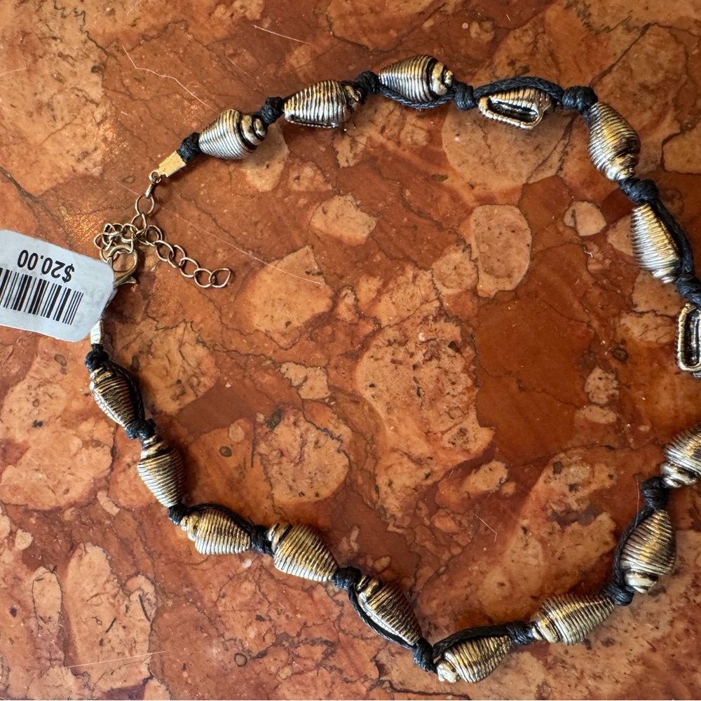 Free People Metal  Beaded Anklet sold out everywhere!